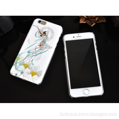 The Goddess Chang's fly to the moon 3D digital color printing Hard PC phone cases for iphone6 iphone6 plus